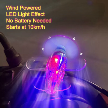 LED Wind Spinner for E-Scooter (Free Gift)