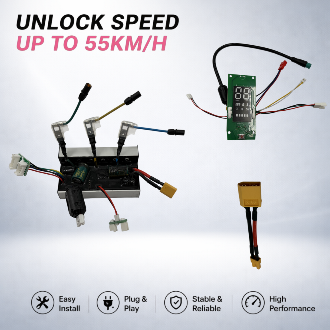 Speed Unlock Controller for Xiaomi 4 Lite (2nd Gen) | Plug & Play