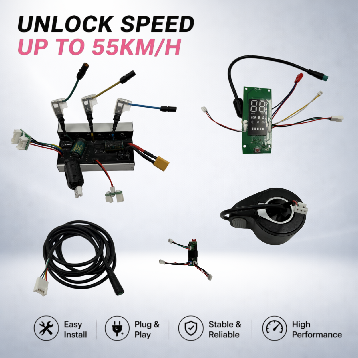 Speed Unlock Controller for Xiaomi 4 Lite (2nd Gen) | Plug & Play
