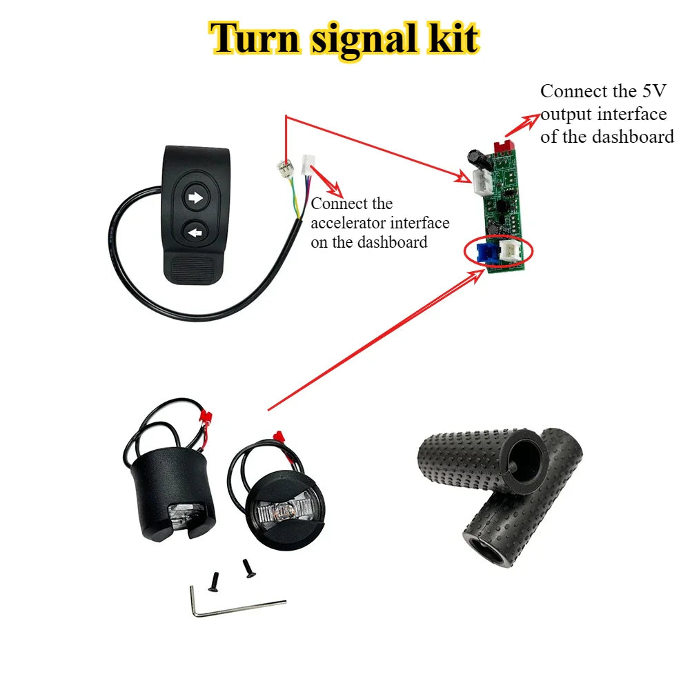 Universal E-Scooter Controller Kit | Speed Upgrade & Easy Install (25–58km/h)
