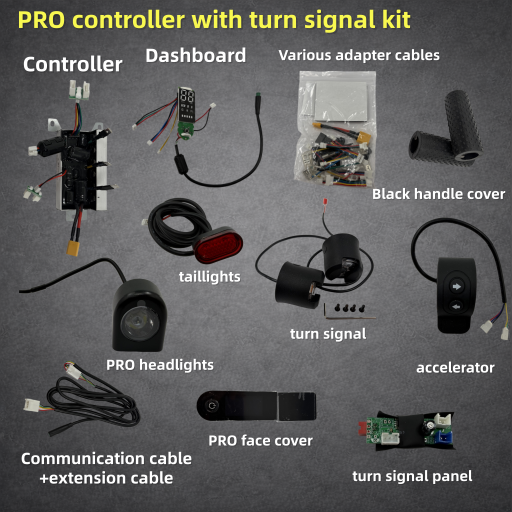 Universal E-Scooter Controller Kit | Speed Upgrade & Easy Install (25–58km/h)