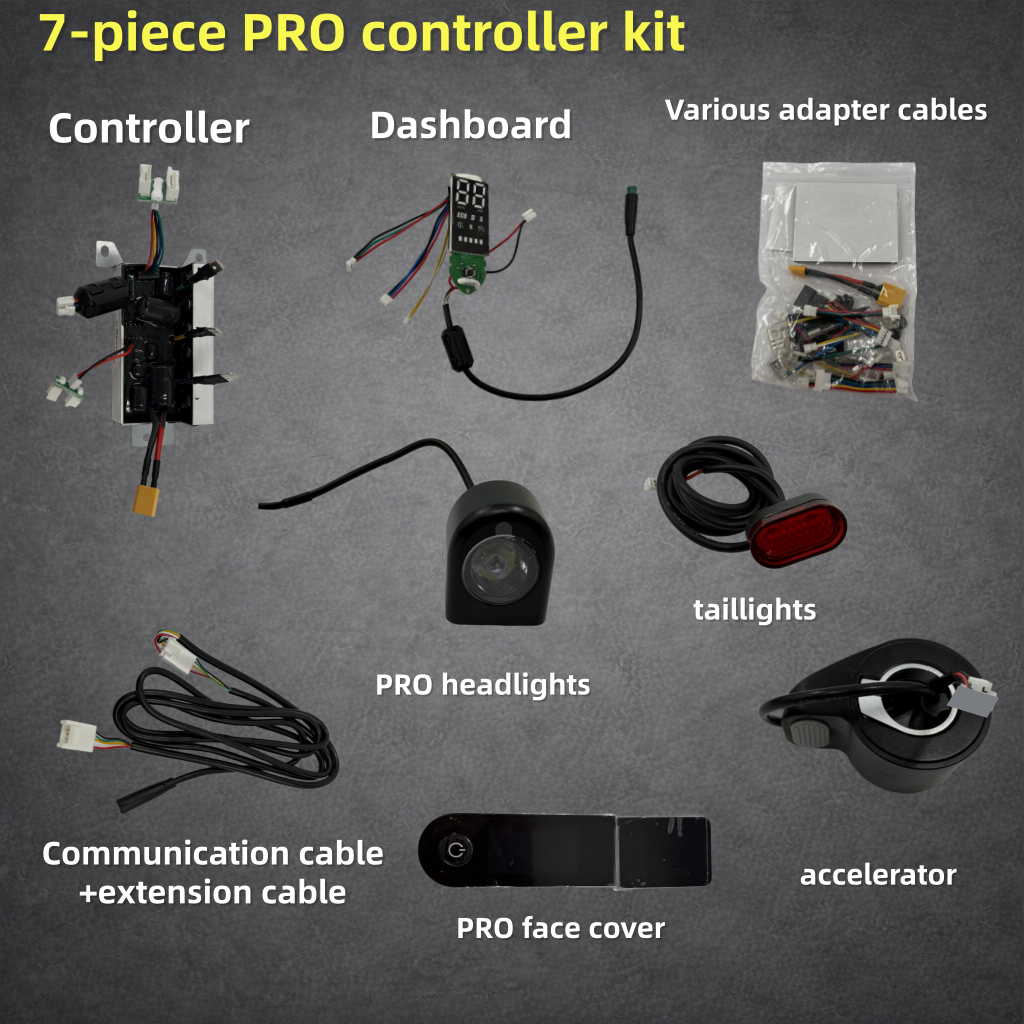 Universal E-Scooter Controller Kit | Speed Upgrade & Easy Install (25–58km/h)