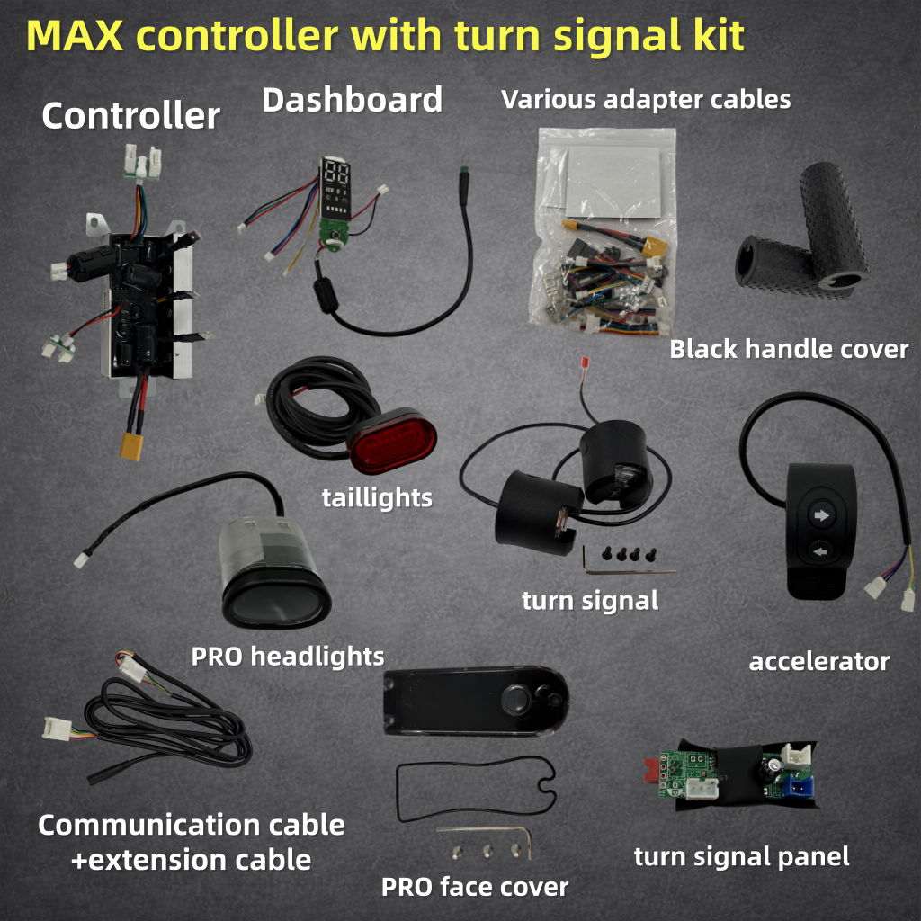 Universal E-Scooter Controller Kit | Speed Upgrade & Easy Install (25–58km/h)