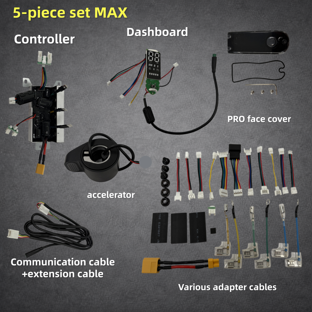 Universal E-Scooter Controller Kit | Speed Upgrade & Easy Install (25–58km/h)