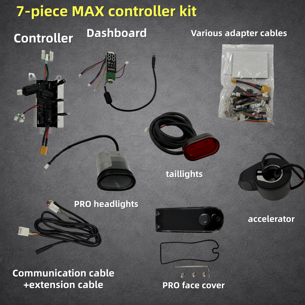 Universal E-Scooter Controller Kit | Speed Upgrade & Easy Install (25–58km/h)