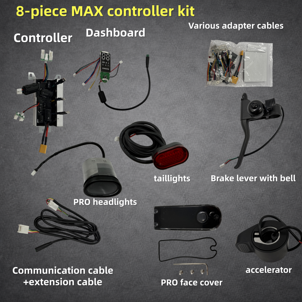 Universal E-Scooter Controller Kit | Speed Upgrade & Easy Install (25–58km/h)